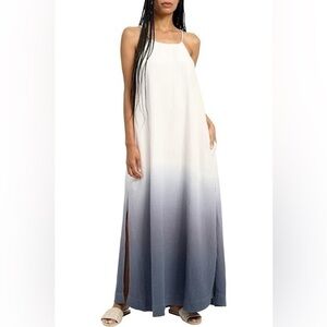 Splendid Dress Cressida Two-Tone Maxi Size m